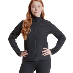 Fastway Softshell λεπτό αντιανεμικό μπουφάν γυναικείο μαύρο (2ου επιπέδου)