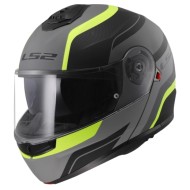 Κράνος LS2 Strobe II FF908 monza μαύρο fluo κίτρινο ματ