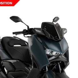 Ζελατίνα Puig V-Tech Sport Yamaha X-Max 300-125 23- μαύρη ματ