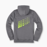 Φούτερ RevIT Hoodie Felix σκούρο γκρι