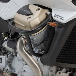 Προστατευτικά κάγκελα κινητήρα SW-Motech Moto Guzzi V100 Mandello/S μαύρα