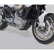 Ποδιά κινητήρα SW-Motech Moto Guzzi V100 Mandello/S μαύρη