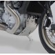 Ποδιά κινητήρα SW-Motech Moto Guzzi V100 Mandello/S ασημί