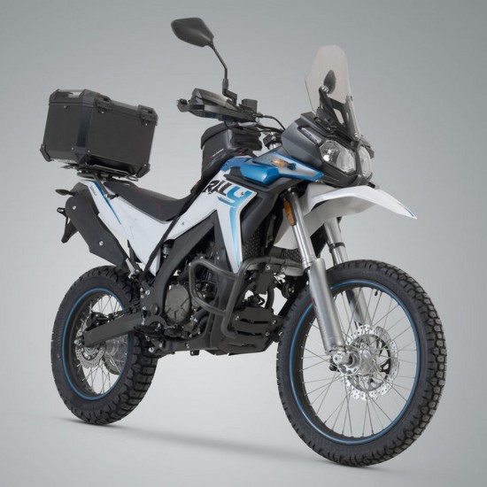 Σετ βάσης και βαλίτσας topcase SW-Motech TRAX ADV ADVENTURE-RACK VOGE 300 Rally μαύρο