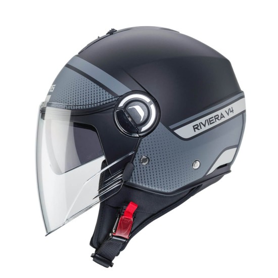 Κράνος Caberg Riviera V4 Elite D5 ανθρακί-γκρι Κράνος Caberg Riviera V4 Elite D5 ανθρακί-γκρι