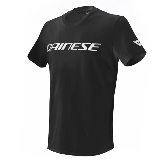 T-Shirt Dainese μαύρο λευκό T-Shirt Dainese μαύρο λευκό