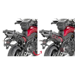 Βάσεις πλαϊνών βαλιτσών (ίσιες) rapid release Yamaha MT-09 Tracer -17