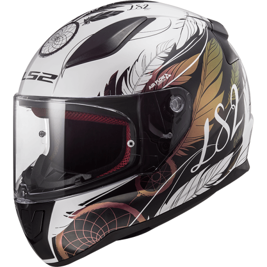 Κράνος LS2 Rapid FF353 Boho λευκό μαύρο Κράνος LS2 Rapid FF353 Boho λευκό μαύρο