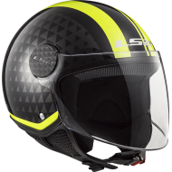 Κράνος LS2 Sphere Lux OF558 Crush μαύρο κίτρινο