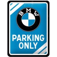 Πινακίδα με λογότυπο BMW Parking Only