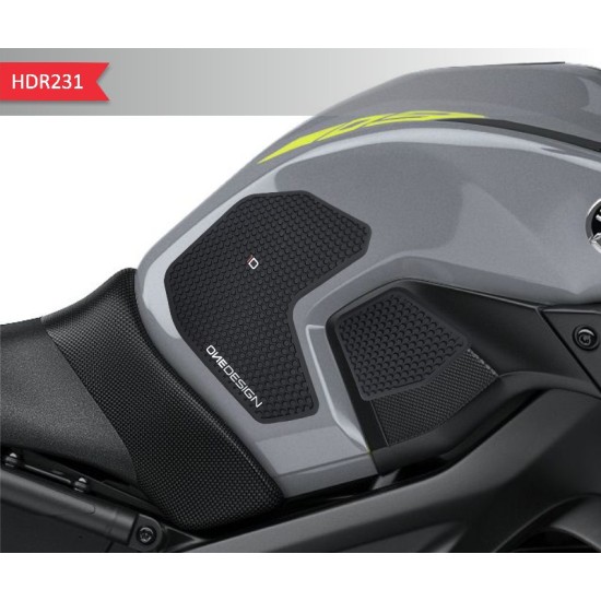 Πλαϊνά προστατευτικά ντεποζίτου έλξης One Design HDR Yamaha MT-09 -20 μαύρα Πλαϊνά προστατευτικά ντεποζίτου έλξης One Design HDR Yamaha MT-09 -20 μαύρα