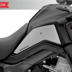 Πλαϊνά προστατευτικά ντεποζίτου έλξης One Design HDR Honda CRF 1000L Africa Twin/Adventure Sport διάφανα