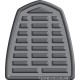 Tankpad One Design soft touch leather look γκρι Tankpad One Design soft touch leather look γκρι