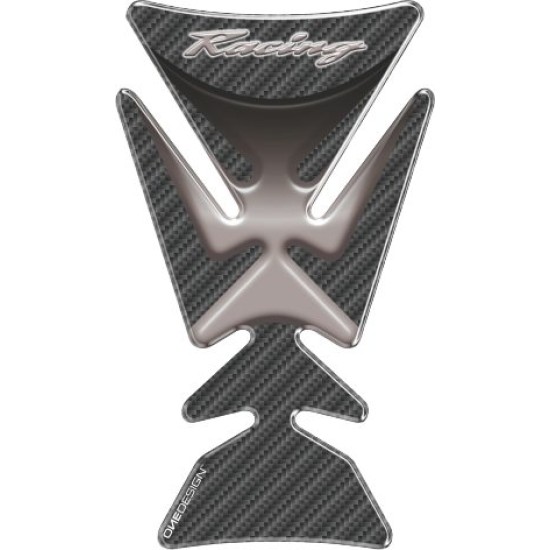 Tankpad One Design racing carbon look γκρι Tankpad One Design racing carbon look γκρι