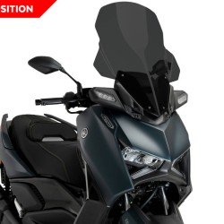 Ζελατίνα Puig V-Tech Touring Yamaha X-Max 300-125 23- σκούρο φιμέ