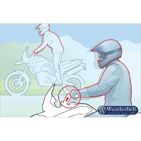 Αποστάτες τιμονιού 40 χιλ. BMW R 1200 GS/Adv. 08-12 Αποστάτες τιμονιού 40 χιλ. BMW R 1200 GS/Adv. 08-12