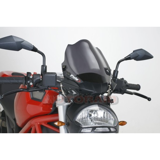 Ζελατίνα Puig Naked New Generation Ducati Monster 696/796/1100 ελαφρώς φιμέ