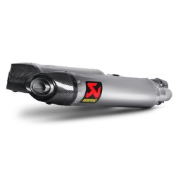 Τελικά εξάτμισης Akrapovic Aprilia Shiver 750 -16 τιτάνιο