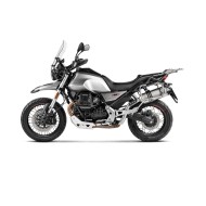 Τελικό εξάτμισης Akrapovic Moto Guzzi V85 TT -20 τιτάνιο