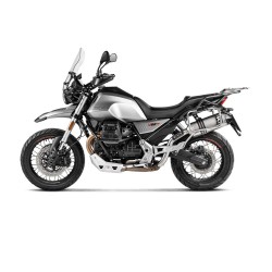 Τελικό εξάτμισης Akrapovic Moto Guzzi V85 TT -20 τιτάνιο