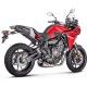 Ολοκληρωμένο σύστημα εξάτμισης Akrapovic Yamaha MT-07 Tracer -20 τιτάνιο Ολοκληρωμένο σύστημα εξάτμισης Akrapovic Yamaha MT-07 Tracer -20 τιτάνιο