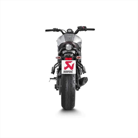 Ολοκληρωμένο σύστημα εξάτμισης Akrapovic Yamaha XSR 700 τιτάνιο Ολοκληρωμένο σύστημα εξάτμισης Akrapovic Yamaha XSR 700 τιτάνιο