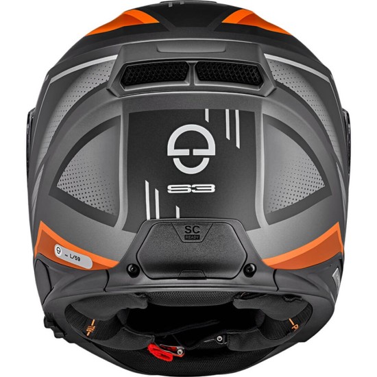 Κράνος Schuberth S3 Storm πορτοκαλί