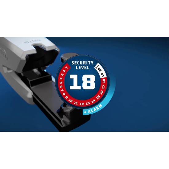 Κλειδαριά δισκόφρενου με συναγερμό ABUS Granit Detecto 8078 SmartX μπλε Κλειδαριά δισκόφρενου με συναγερμό ABUS Granit Detecto 8078 SmartX μπλε