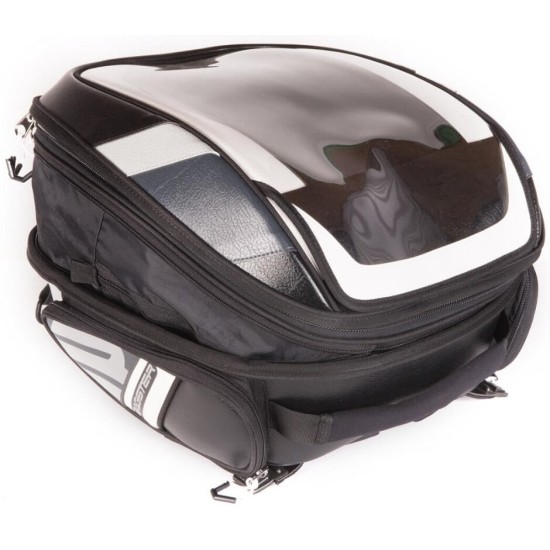 Tankbag Bagster Stunt Εvo 20/30 lt. λευκό Tankbag Bagster Stunt Εvo 20/30 lt. λευκό