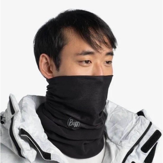 Buff Polar Solid Black (μαντήλι λαιμού fleece)