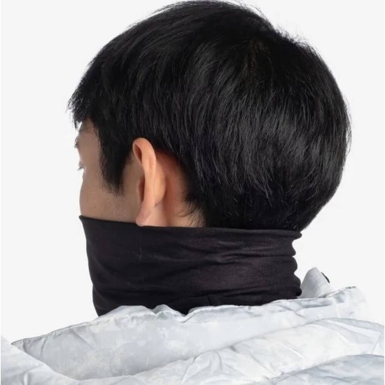 Buff Polar Solid Black (μαντήλι λαιμού fleece)