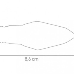 Φλας universal Chaft Mini μαύρο-φιμέ (σετ)