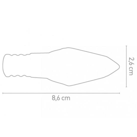 Φλας universal Chaft Mini μαύρο-φιμέ (σετ) Φλας universal Chaft Mini μαύρο-φιμέ (σετ)