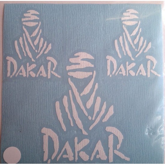 Αυτοκόλλητα Dakar Sticker I λευκό Αυτοκόλλητα Dakar Sticker I λευκό