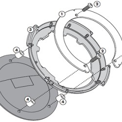 Βάση GIVI BF για tankbag σειράς Tanklock