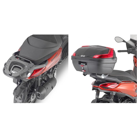 Βάση topcase GIVI Piaggio Beverly 300-400 21- Βάση topcase GIVI Piaggio Beverly 300-400 21-