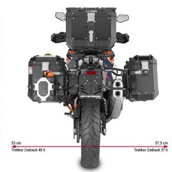 Βάσεις πλαϊνών βαλιτσών GIVI Trekker Outback One Fit KTM 1290 Super Adventure S/R 21-