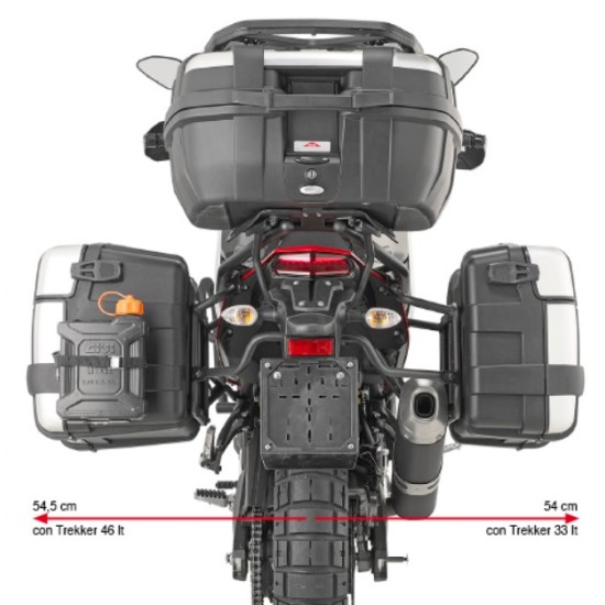 Βάσεις πλαϊνών βαλιτσών GIVI Monokey One Fit Yamaha Tenere 700 Βάσεις πλαϊνών βαλιτσών GIVI Monokey One Fit Yamaha Tenere 700