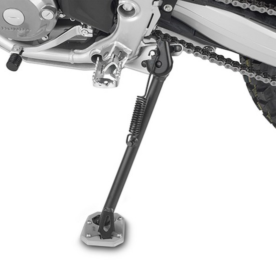 Επέκταση βάσης πλαϊνού σταντ GIVI Honda CRF 300 L ασημί Επέκταση βάσης πλαϊνού σταντ GIVI Honda CRF 300 L ασημί