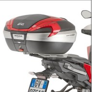 Βάση αλουμινίου βαλίτσας topcase GIVI BMW S 1000 XR 20- ασημί