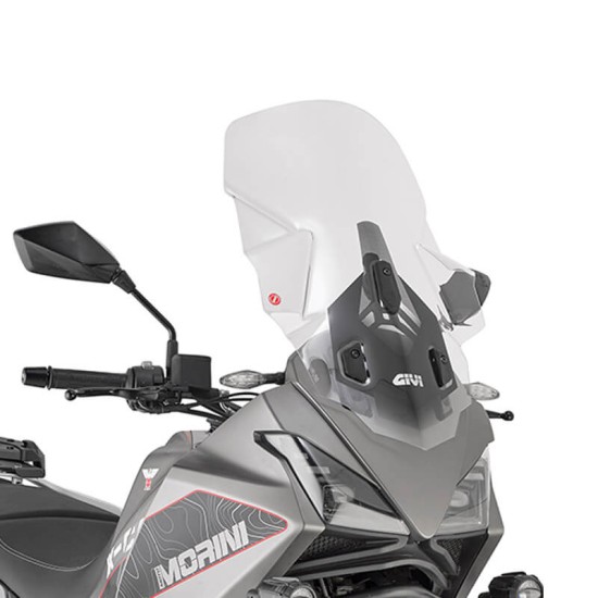 Ζελατίνα GIVI Touring Moto Morini X-Cape 649 διάφανη Ζελατίνα GIVI Touring Moto Morini X-Cape 649 διάφανη