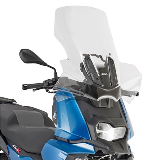 Ζελατίνα GIVI BMW C 400 X διάφανη Ζελατίνα GIVI BMW C 400 X διάφανη