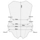 Ζελατίνα GIVI BENELLI TRK 502 διάφανη Ζελατίνα GIVI BENELLI TRK 502 διάφανη