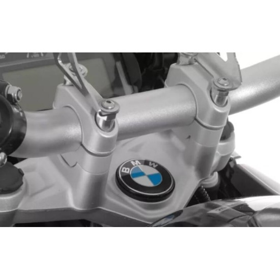 Αποστάτες τιμονιού Hornig 25mm BMW R 1250 GS/Adv. ασημί