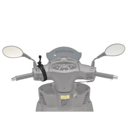 Αδιάβροχη θήκη GPS 4.3" με βάση τιμονιού scooter Interphone