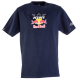 T-shirt Kini Redbull Corrugated σκούρο μπλε