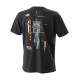 T-shirt KTM Radical Techline μαύρο