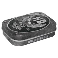 Κουτί χαπιών με το λογότυπο Harley-Davidson