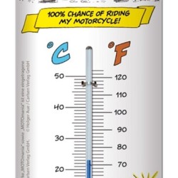 Θερμόμετρο τοίχου Motomania Weekend Forecast