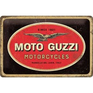 Πινακίδα με λογότυπο Moto Guzzi Motorcycles